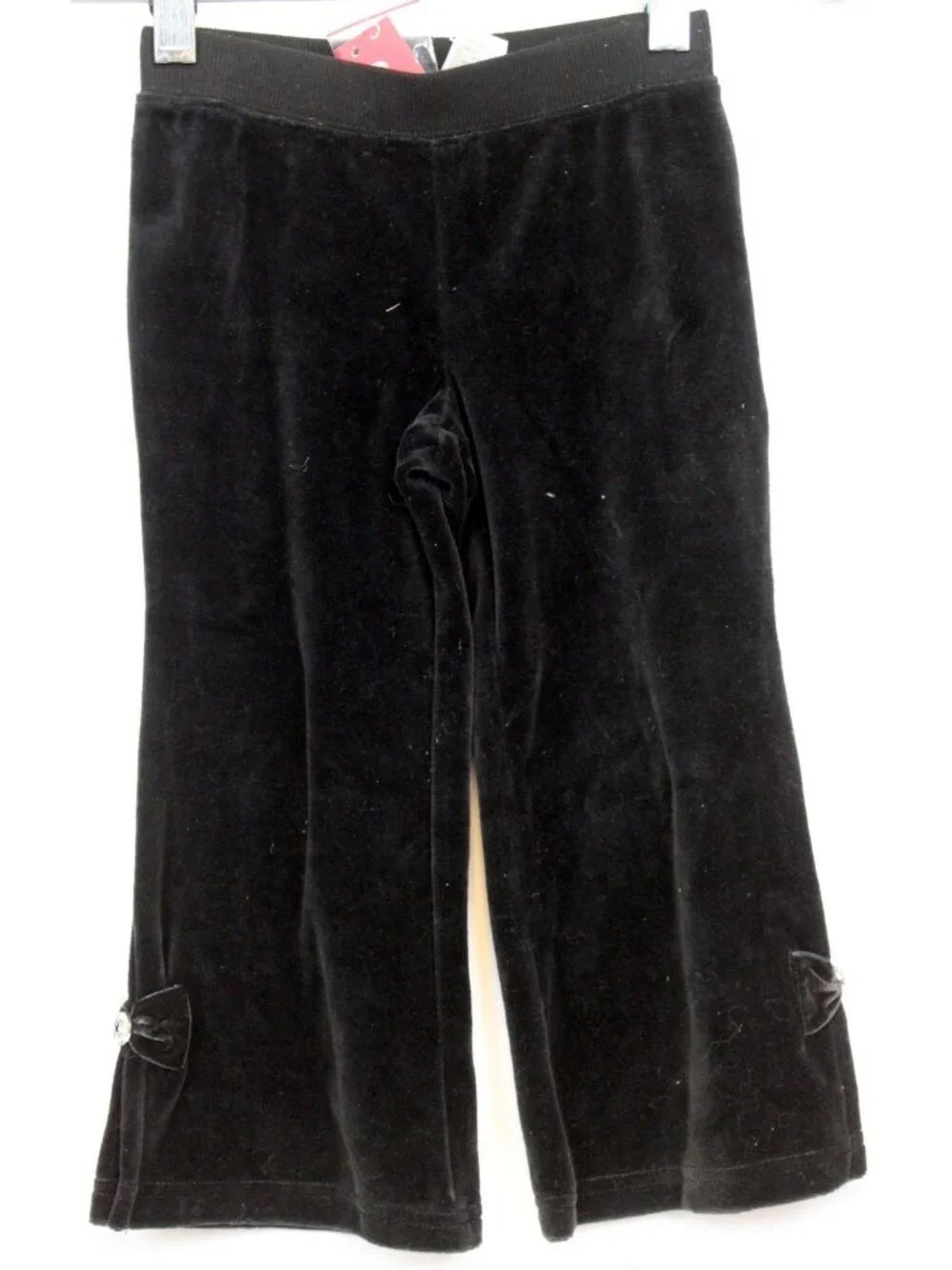 2006 Gymboree Holiday Portrait 2pc sz 3 Velvet Pants Jacket Hoodie Bow Winter